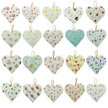 Открытка "Сердечко" 7,5*8,5см арт.5990 ассорти