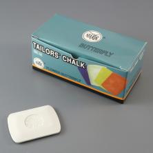 Мел восковой "Бабочка" белый (10шт)