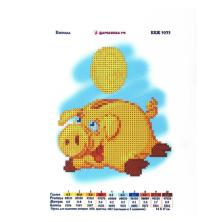 КБЖ-5033 "Копилка" Рисунок на ткани бисером "Каролинка" 18,6*24см
