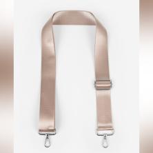 Ручка д/сумки стропа с карабином 13,9*3,8см арт.9898348 бежевый