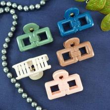 Краб для волос  6,0см арт.ФУ-11702 ассорти