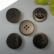 Пуговица пальтовая/шубная арт.RVC 0001 30мм 48L черный