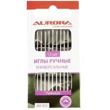 Иглы для шитья универсальные арт.AU-212 (12игл)
