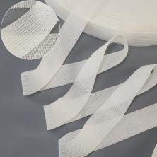 Тесьма вязаная окантовочная 22мм 2,4гр/м арт.4С-516 белый