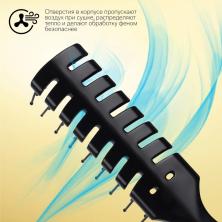 Расческа для волос 3*19см арт.1390057 черный