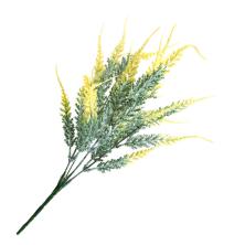 Ветка "Вереск" 38см арт.ФУ-11451 зеленый/микс с напылением (5веток)