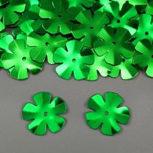 Пайетки цветные 14мм "Цветы" арт.SQN-N 50гр (1200±20шт)