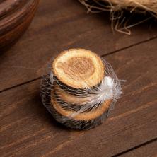 Срез дерева 3-5см h-1см арт.10167466 дуб (3шт)