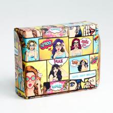 Коробка из картона с окошком 10*8*3,5см 