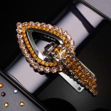 Застежка шубная со стразами арт.ФУ-2330