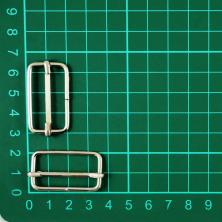 Шлевка металл 30*15*2,5мм арт.TSW никель