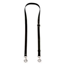 Ремень для сумки иск.кожа 132*1,8см арт.HA-25 черный