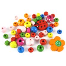 Бусины дерево арт.33 ассорти (6гр)