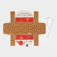 Коробка "Прямоугольник" 22*15*6см арт.9076788 "Новогодняя почта"