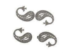 Застежка 130*50мм со стразами арт.JRTB-1177