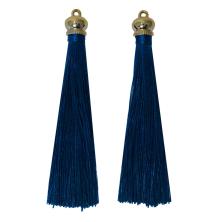 Кисточки для украшений отв-е 3мм 12см с концевиком арт.ФУ-11443