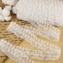 Кружево капрон  40мм арт. XD-2 белый