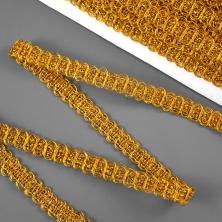 Тесьма металлизированная 12мм арт.8685