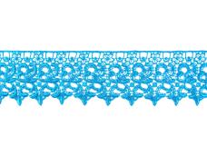 Кружево гипюр  60мм арт.5076 бирюзовый