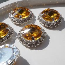 Серединка ювелирная металл 20мм 