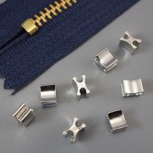 Ограничитель на молнию (нижний) Т.5 арт.D58 никель (50шт)