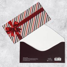 Конверт для денег "Бант" 16,5*8см арт.1176889