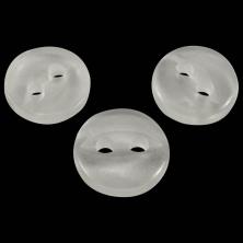 Пуговица арт.923  7мм 12L на 2 прокола прозрачный