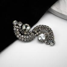 Застежка 56*26мм со стразами арт.JRTB-1071