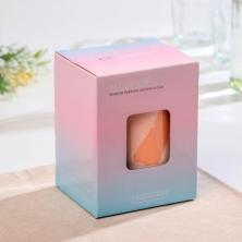 Кружка с крышкой и ложкой 350мл 12*8*8см арт.4486643 керамика микс