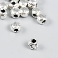 Бусины металл 