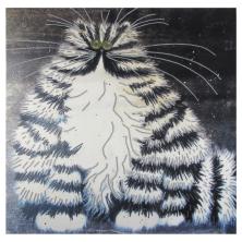 9459 "Матроскин" Рисунок на ткани "Конек" частичная вышивка 40*40см