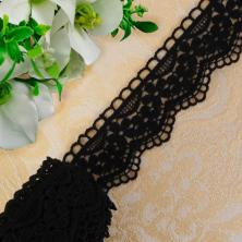 Кружево гипюр  45мм арт.8439 черный