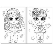 Раскраска "Вечерний образ" 30*21см арт.7261327 (16стр)