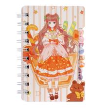 Записная книжка ПВХ с ручкой 10цв. 