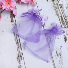 Мешок органза 7*9см арт.1716478 фиолетовый