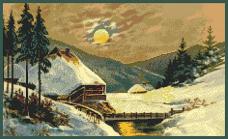 ДК-437 "Зимний вечер" Схема для вышивания "Домашняя коллекция" А3 138*230кл