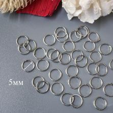 Кольцо соединительное  5,0*0,7мм арт.ФУ-11532 (100шт)