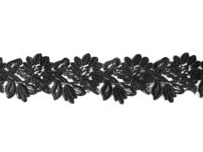 Кружево люрекс  75мм арт.KZX-029