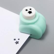 Дырокол фигурный "Звездочки" 8мм арт.7882159 микс