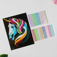 Аппликация из страз 