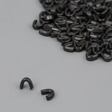 Ограничитель на молнию (верхний) Т.5 арт.9915537 т.никель