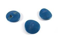 Пуговица арт.ФУ-1008 14мм 22L т.бирюзовый