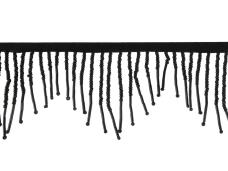 Тесьма-бахрома из бисера 85мм арт.CTZ-10345 Ручная работа