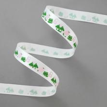 Лента атласная 12мм арт.ALP-122 G3/001 одежда/белый (3м)