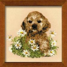 932 "Тим" Набор для вышивания мулине "Риолис" 35*35см