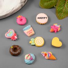 Набор кабошонов фигурок 