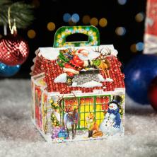 Коробка складная 12*12*7см 