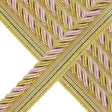 Кант мебельный 8мм арт.63092 золотой/персиковый/розовый (5м)