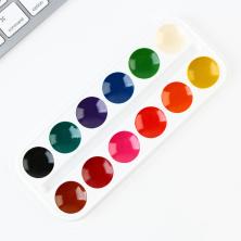 Краски акварел.медовые 12цв "Медвежонок" арт.9413701