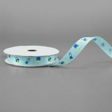 Лента атласная 10мм арт.ALP-103 B12/129 baby/голубой (3м)